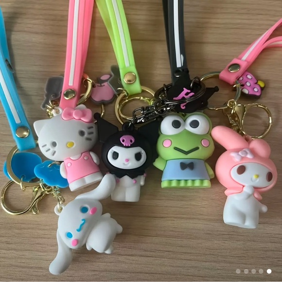 Hello Kitty and Friends Key Chain - Picture 1 of 3